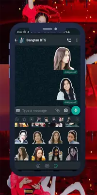 Jisoo Blackpink WASticker android App screenshot 0